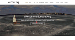 Desktop Screenshot of iceboat.org